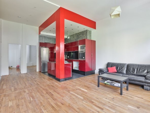 Appartement 3 chambres avec jardin – Nanterre Centre / Gare